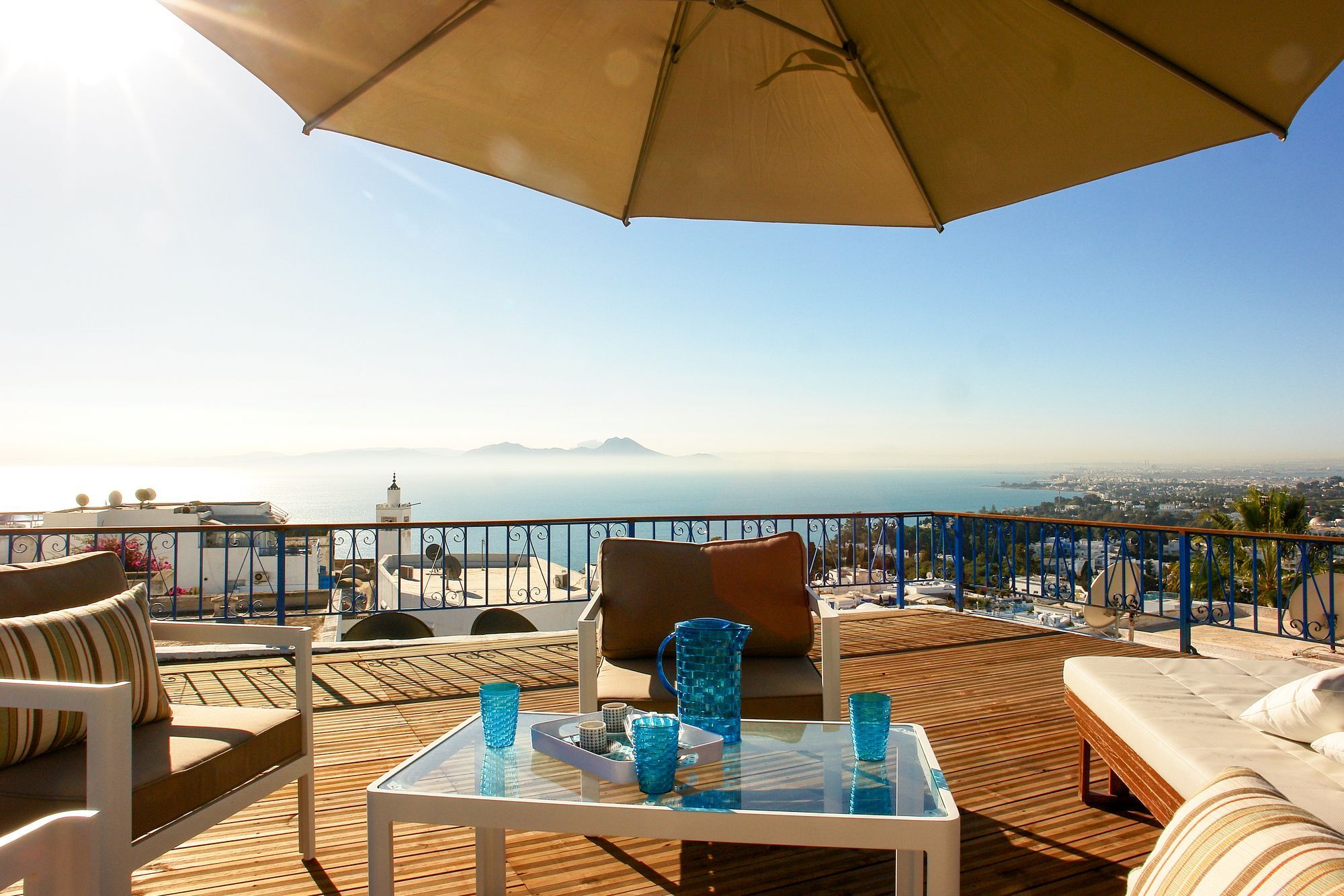 Les Jardins Du Phare De Sidi Bou Said Villa Kültér fotó